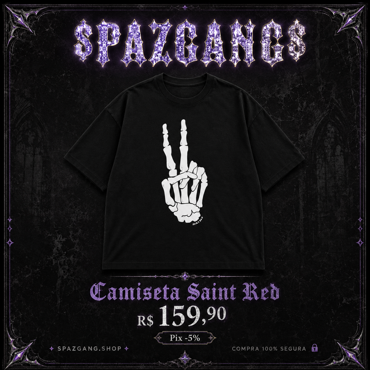 Camiseta Saint Red
